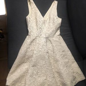 Erin Fetherston White Cocktail Dress - Sleeveless